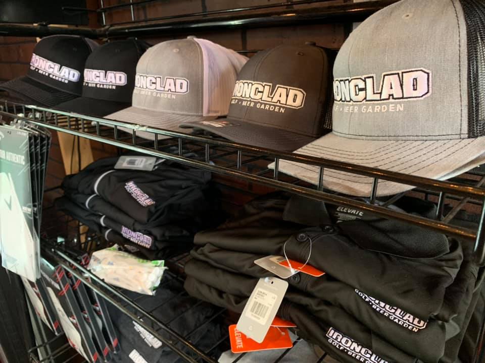 View of Ironclad merchandise